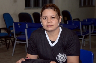 Foto: A Escola Técnica do Pará Presidente Costa e Silva, aluna Maria Michele da Silva Santana. | Fotógrafo: Eliseu Dias